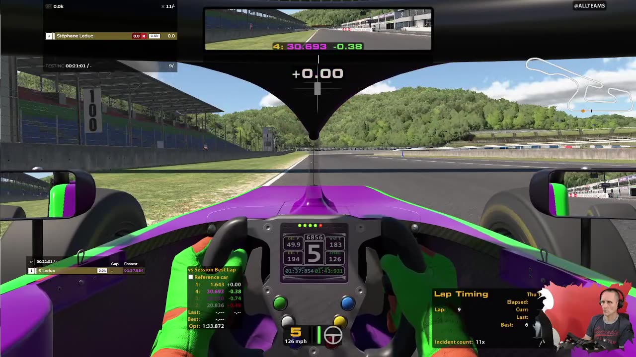 VOD Twitch #83 (1de2) J'essaie ma Formula 4 !
