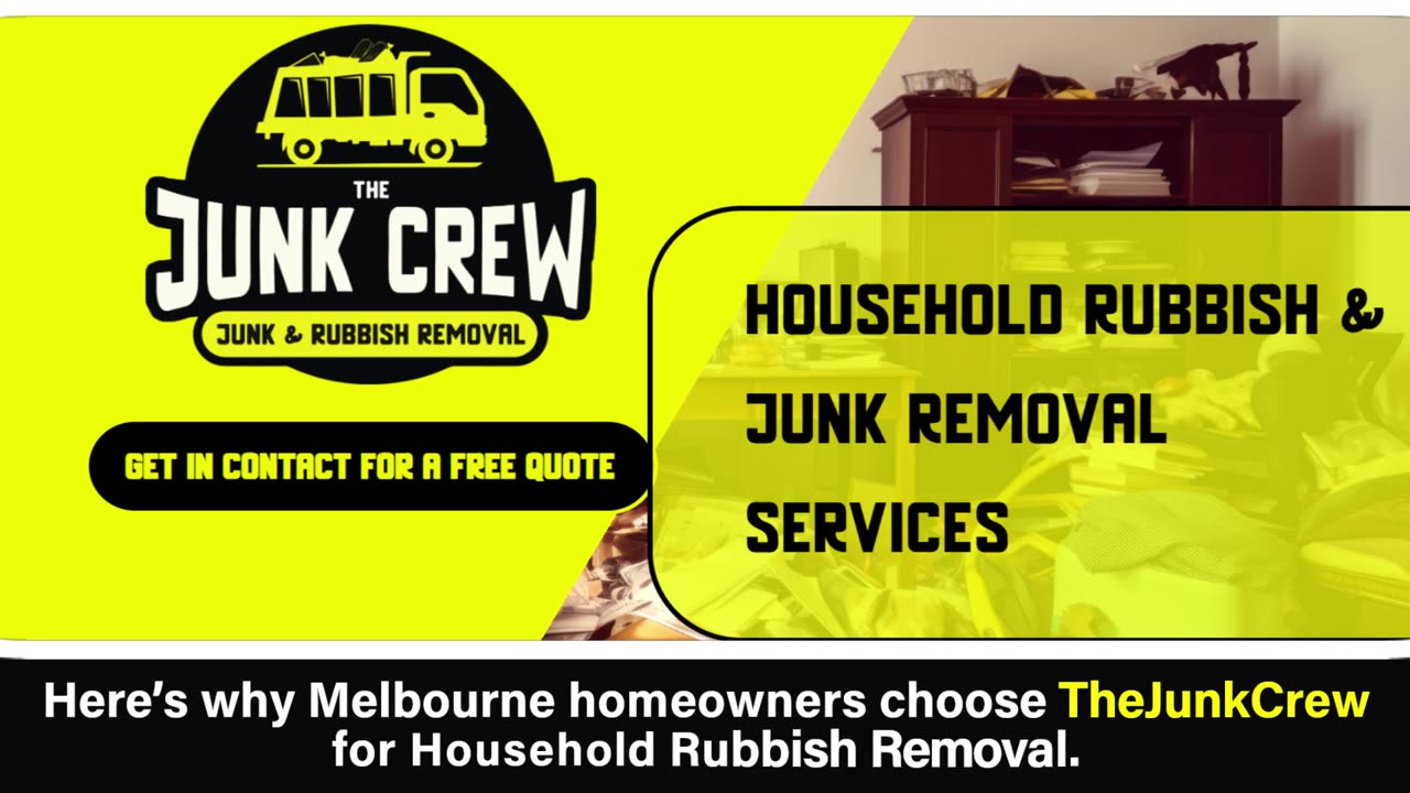 Household rubbish & junk removal services