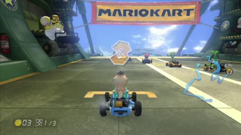 4-16-15 Edition of Mario Kart 8. Racing With TheGreatGQ