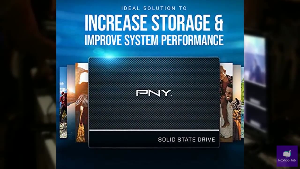PNY CS900 1TB 3D NAND 2.5" SATA III Internal Solid State Drive (SSD) - (SSD7CS90