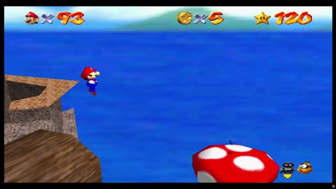 Super Mario 64 [4K] - Remaining RA - Friendly Visit to the Lonely Mushroom [NC]