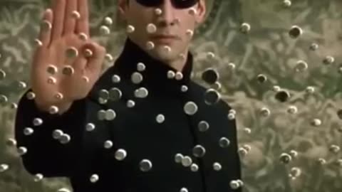 "Bullet-Time Battle: Neo Faces The Frenchman"