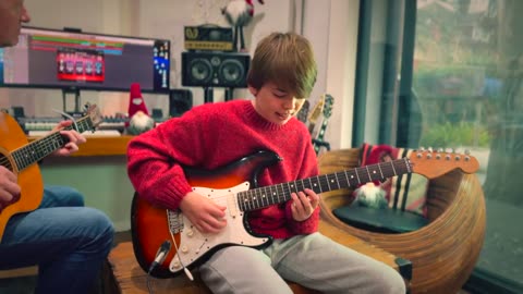 Beautiful 🤩 Hallelujah guitar cover by Jake (12)