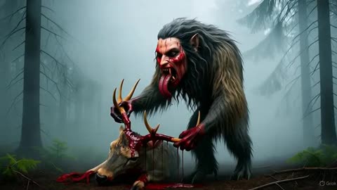 Terrifying About Gulon: Scandinavia's Gluttonous She-Beast That Eats Itself to Death!