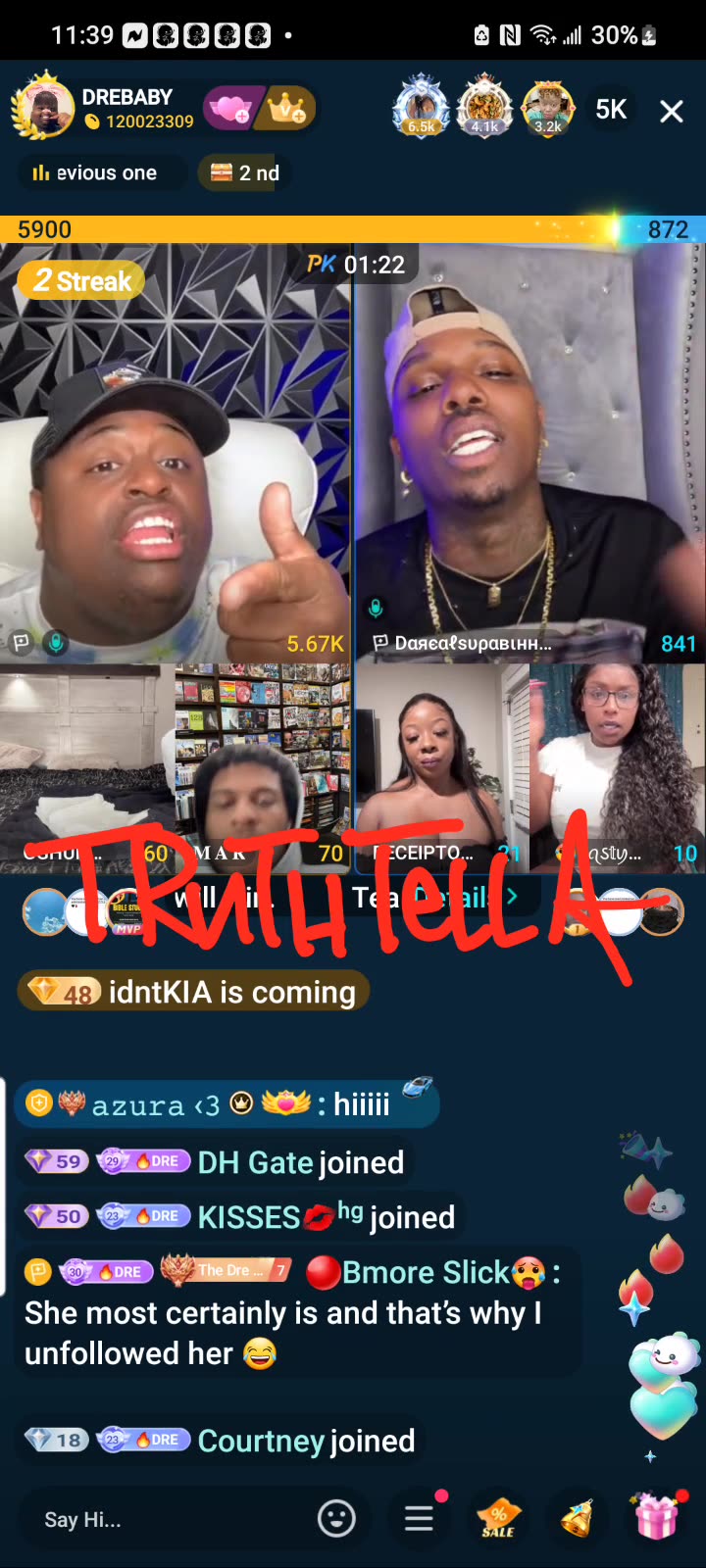 DREBABY 3RD SHIFT TEAM PK