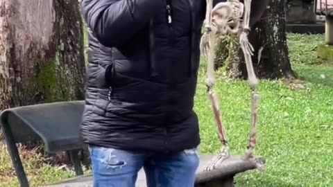 He Looked Away for ONE Second… And Came Back to a Skeleton Baby! 💀😂