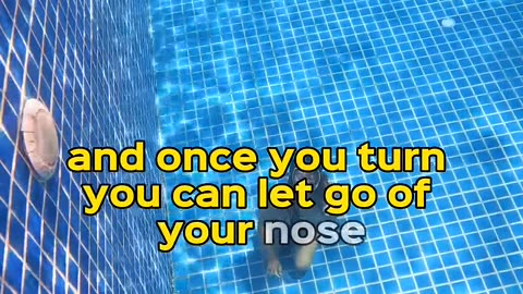 How to swim down to 5m deep