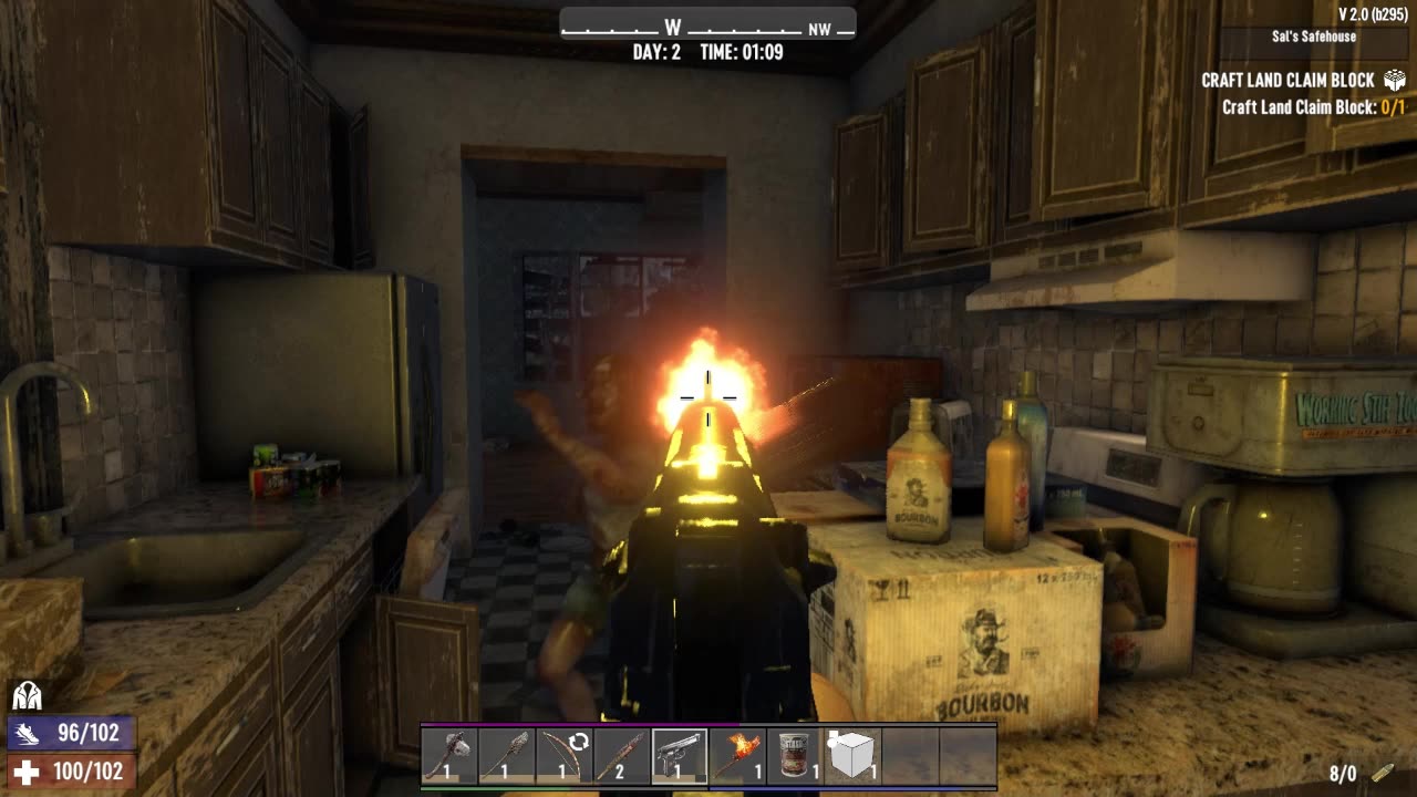 7 Days to Die a Terrifying First Night