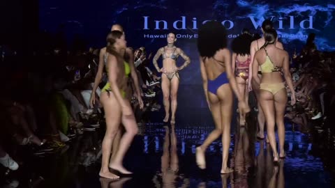 Indigo Wild Spring/Summer 2022 Art Hearts Miami Beach Swim Week