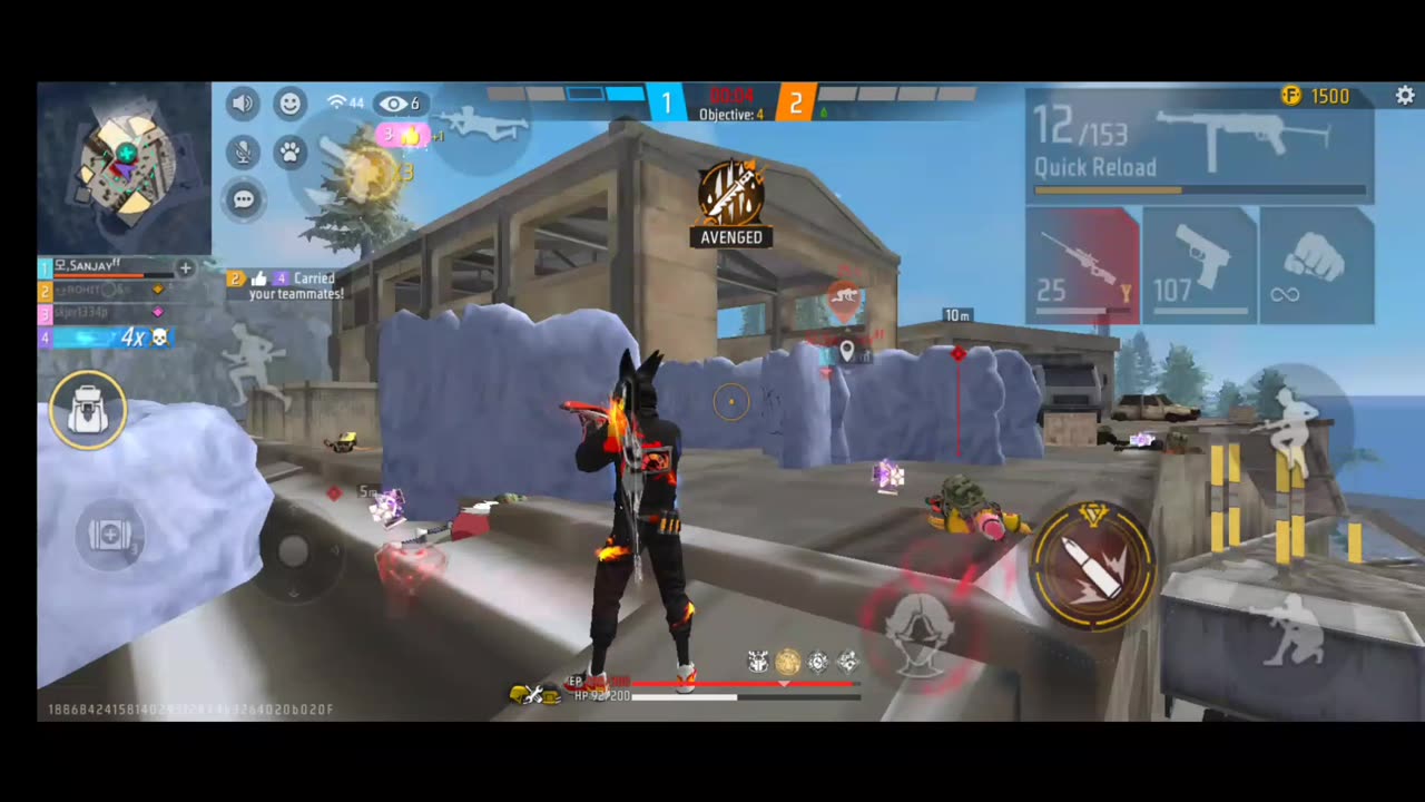 Free fire cs rank ne team up wait for end