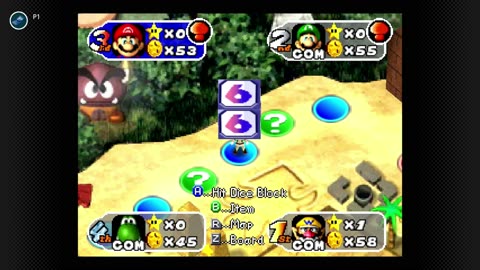 #marioparty2 HARD A.I. Mystery Land 35 Turn Game Part Four