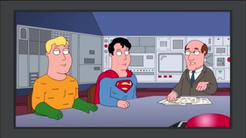 are superheroes people? Family Guy