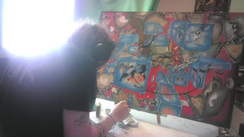 Live Art with Subliminal Therapy | Chill Creative Vibes