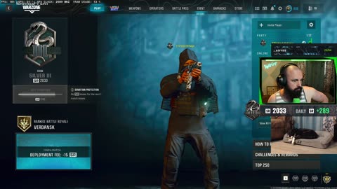 Solo Queue Vibes | WZ Ranked Grind | Day 30 No Drink 💪 | !discord