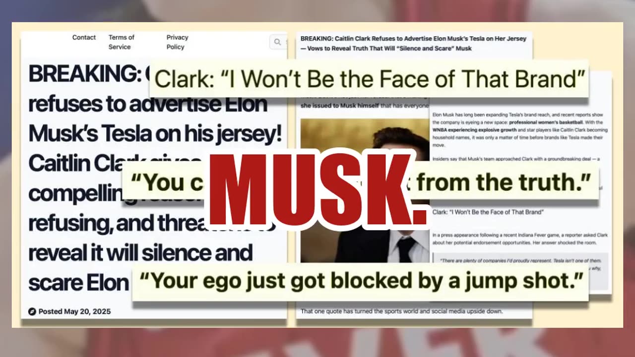 Fact Check: Caitlin Clark Did NOT Refuse to Promote Tesla, Threaten to Unveil Dark Elon Musk Secrets