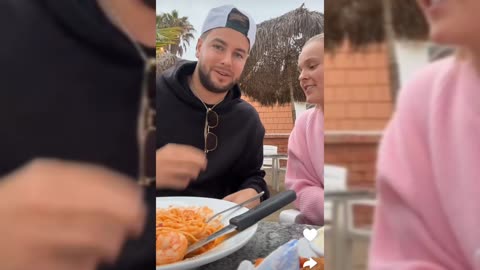 Jojo siwa and chris Hughes, first actual date