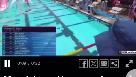 Trans Man wins all five swimming races in Spring National Championship in Texas 🤦🏻‍♂️