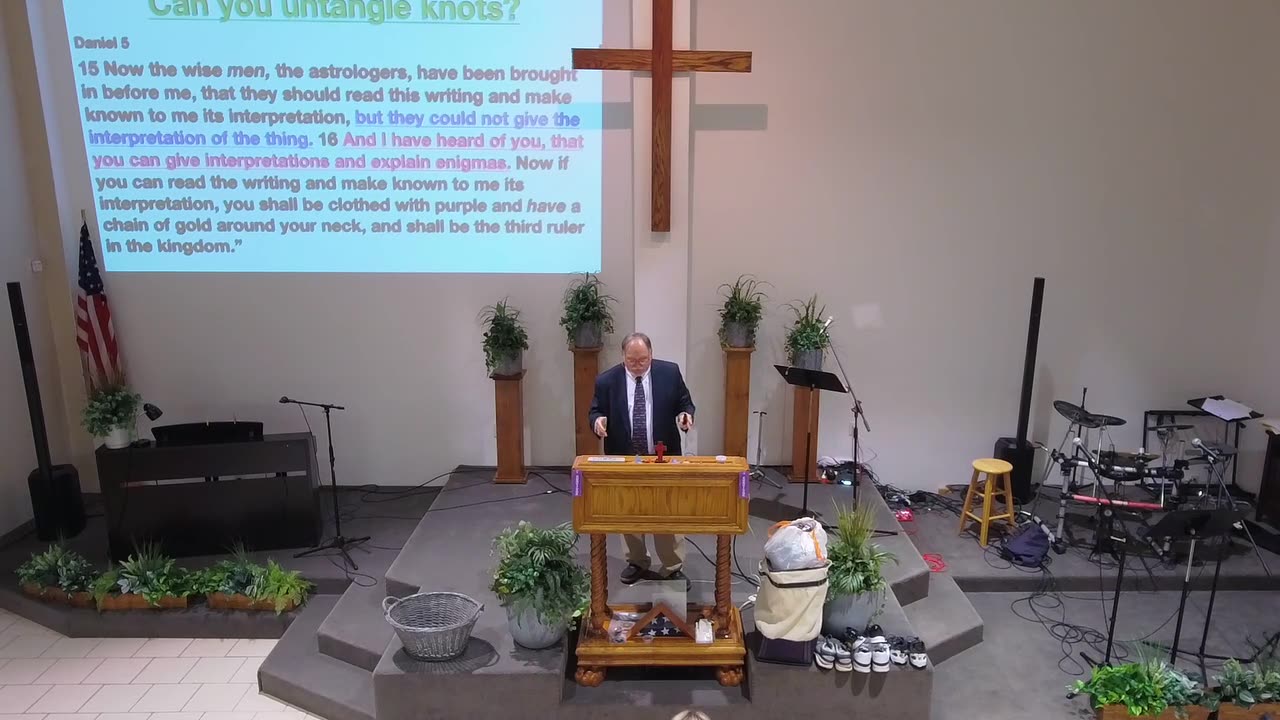 "The Handwriting on the Wall" Sunday Sermon, August 17, 2025