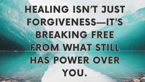 Healing Is Freedom