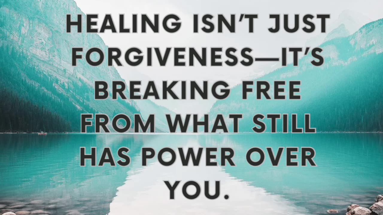 Healing Is Freedom