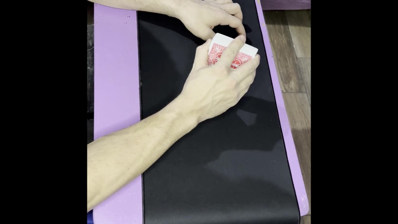 How to spread cards on the table