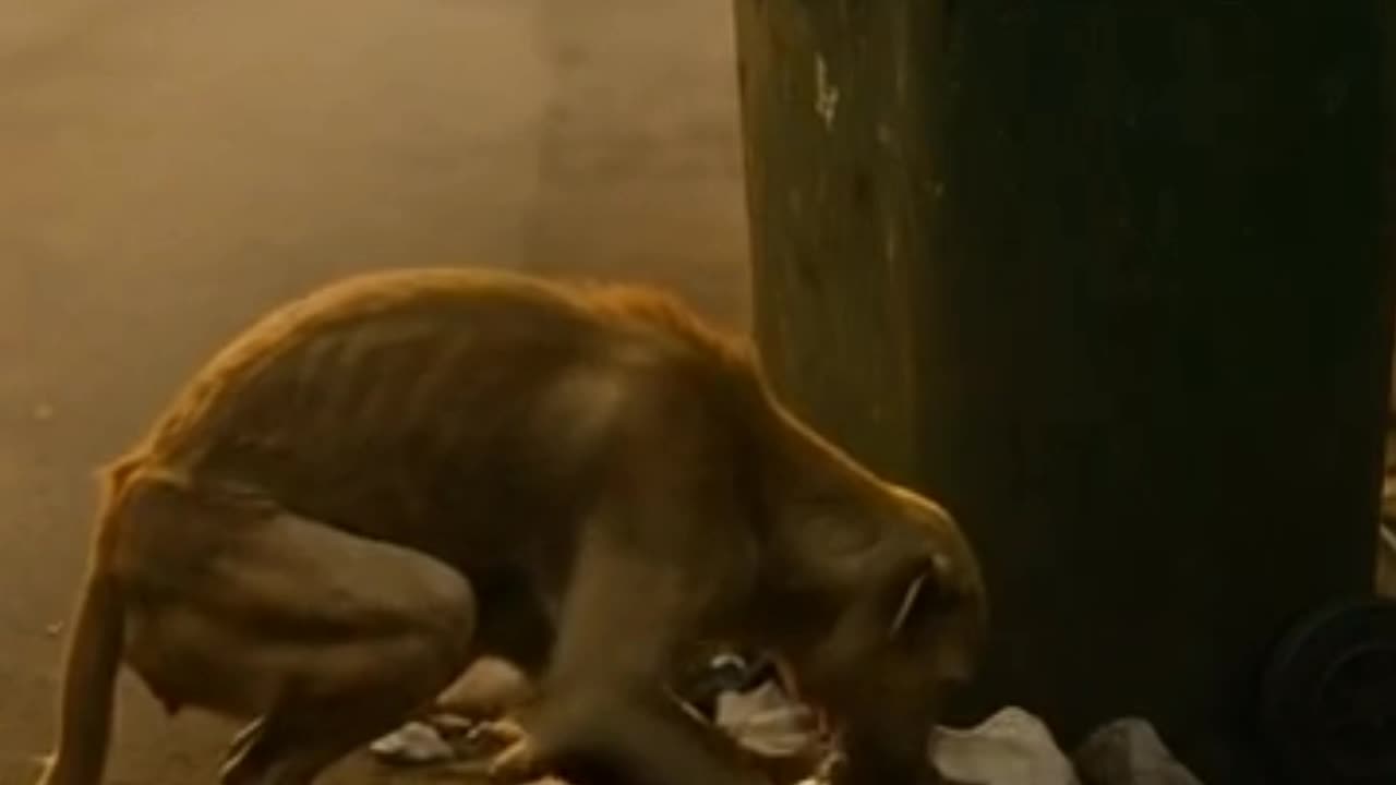 A Poor Stray Dog Searched the Trash Every Day… Just to Stay Alive 💔🐾 | Heartbreaking Reality