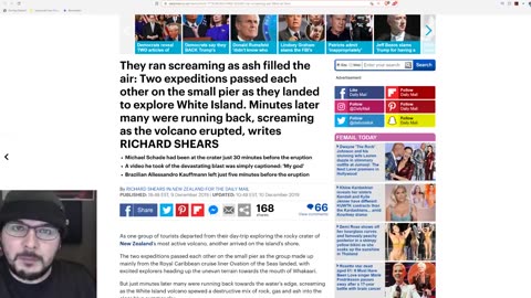 Families Brought CHILDREN To Active Volcano??! Volcano Erupts