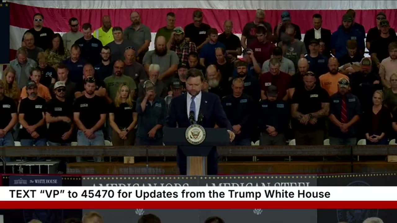 JD Vance Takes Time Out Of Speech To Pray For Children Killed In Shooting