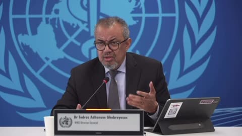 WHO's Tedros says U.S. senior officials have not given WHO any intelligence reports