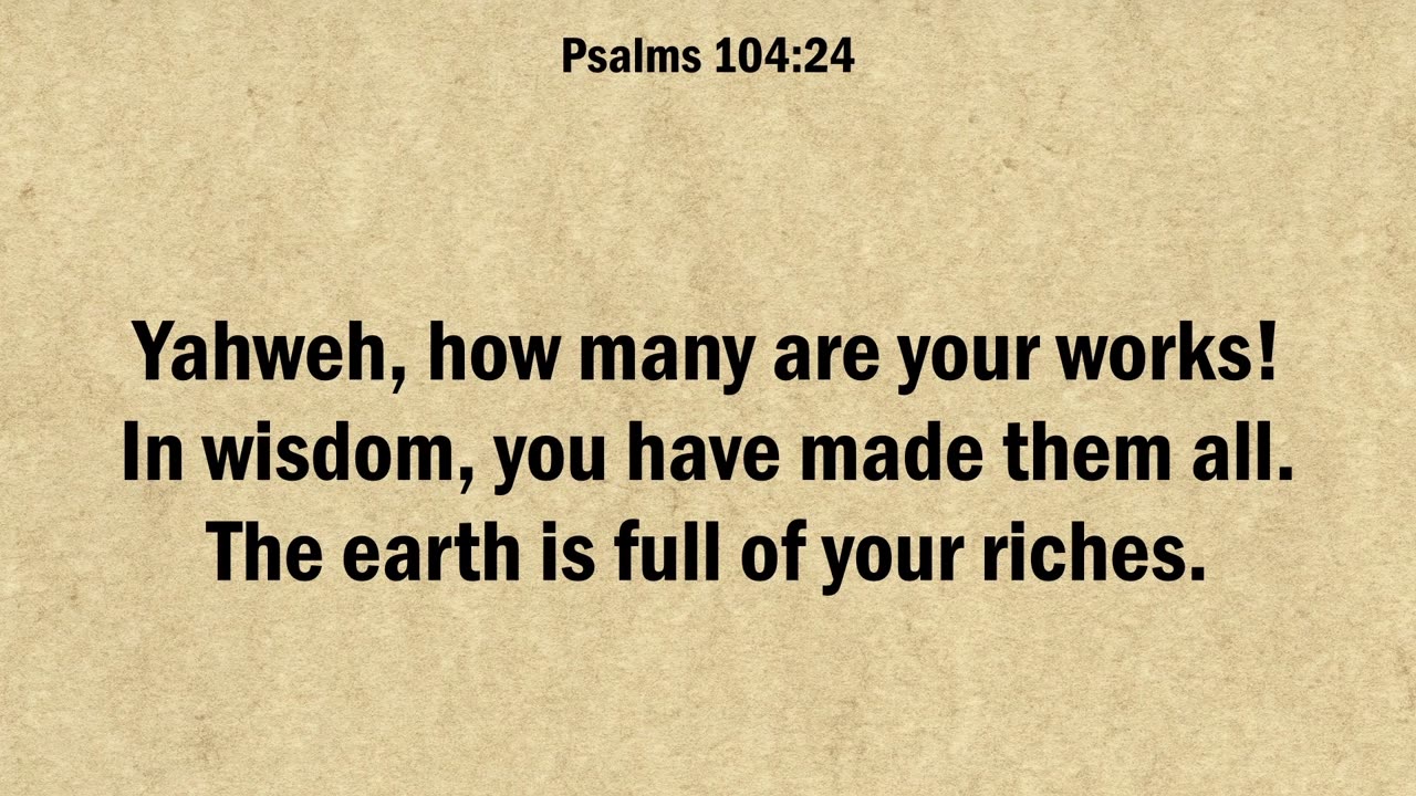 Psalm 104