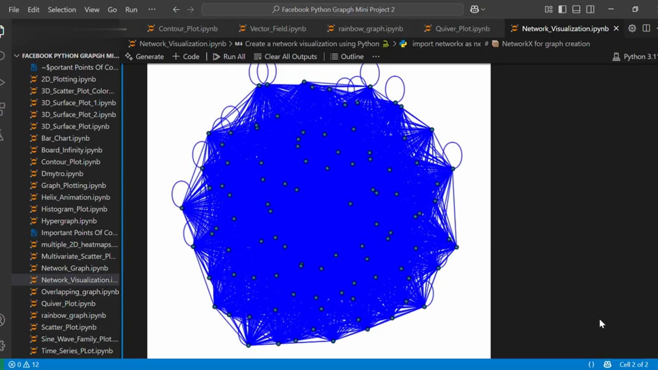 🎲📈 Create Random Network Graphs Using Python 🐍✨