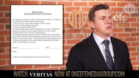 JAMES O'KEEFE. O'KEEFE MEDIA GROUP, PROJECT VERITAS
