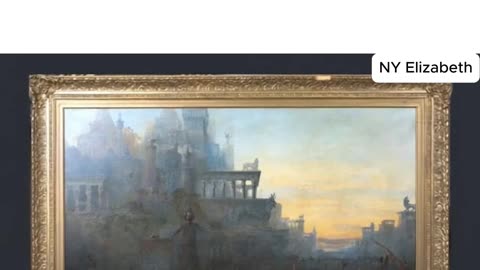 THE CRUCIFIXION OF THE TYRIANS – Oil Painting