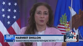 DHILLON: “The DOJ Is Going Up Against Newsom For Harboring Millions Of Illegal Aliens.”