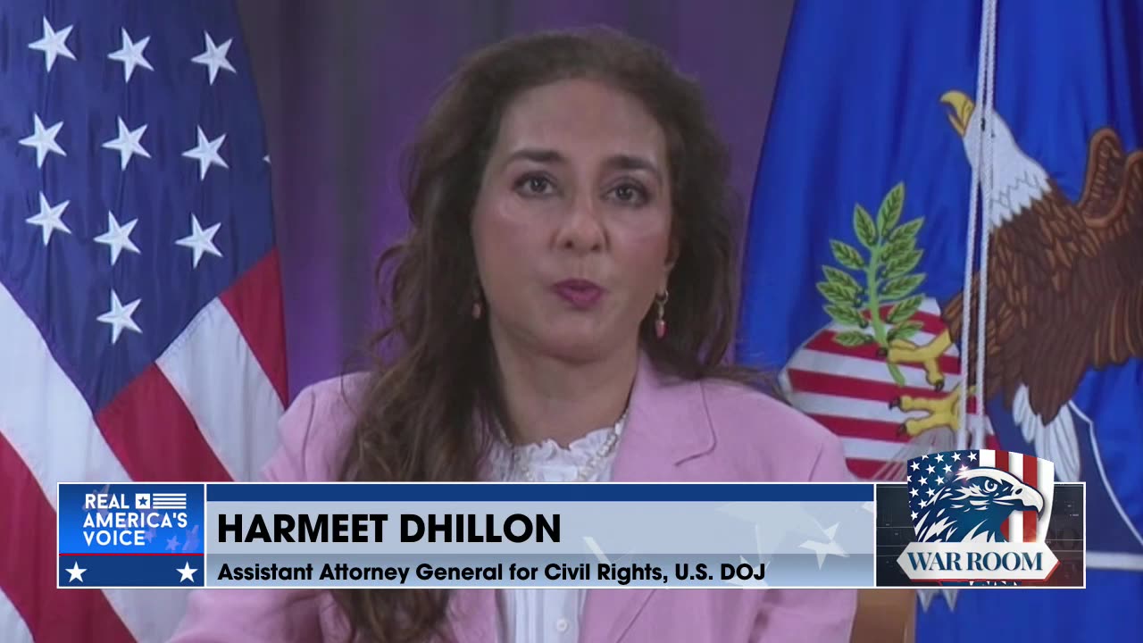 DHILLON: “The DOJ Is Going Up Against Newsom For Harboring Millions Of Illegal Aliens.”