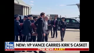 Emotional Video Shows JD Vance Carrying Charlie Kirk’s Casket as Pastor Reflects on Their Bond