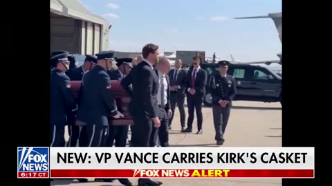 Emotional Video Shows JD Vance Carrying Charlie Kirk’s Casket as Pastor Reflects on Their Bond