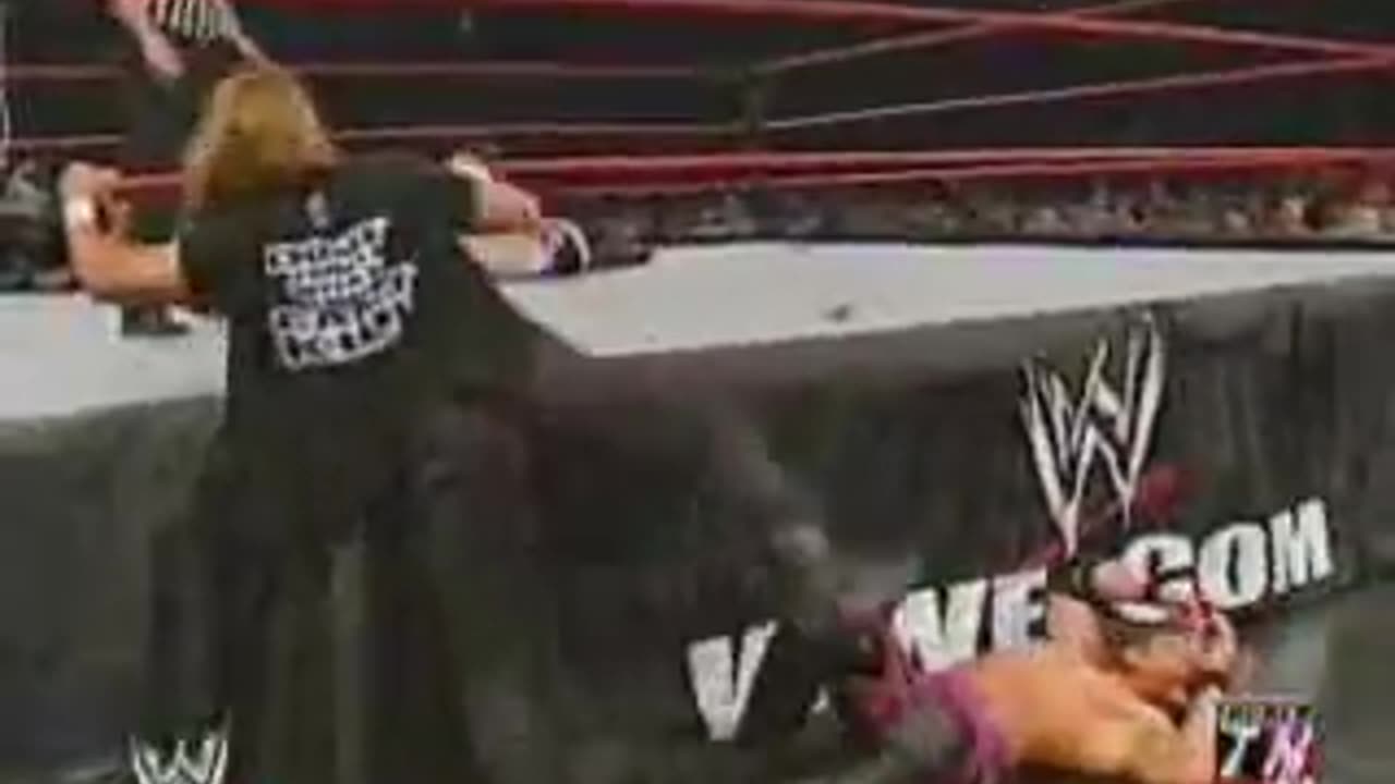 WWE Raw 2003 HBK & Jeff Hardy vs Y2J & Christian HD