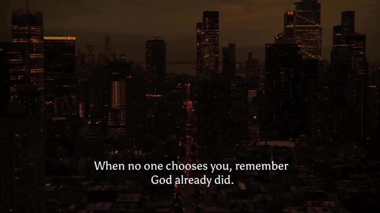 They didn’t choose you? GOOD