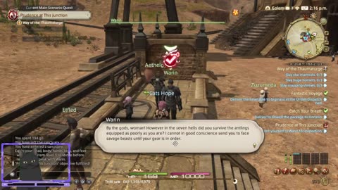 It is time for ffxiv with my husband