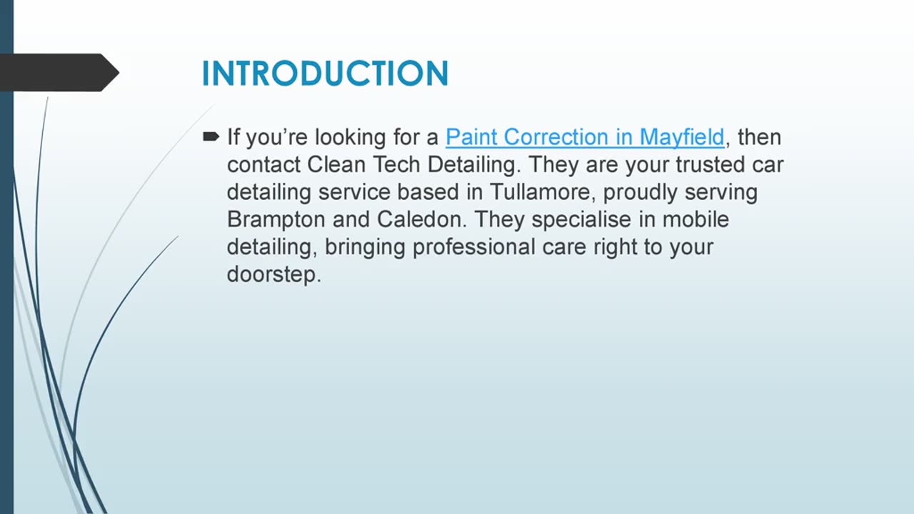 Best Paint Correction in Mayfield