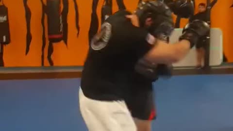 Kickboxing Sparring