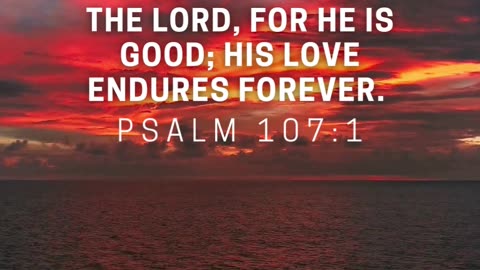 His love endures forever—and shows up today.