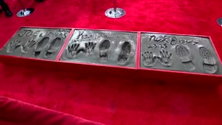 The Jonas Brothers are cemented into Hollywood history