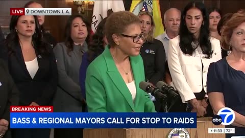 LA MAYOR: The looting of the Nike store was "provoked by the White House."