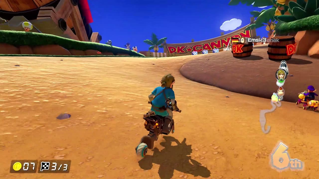 #MarioKart8Deluxe Race Seven: GCN DK Mountain