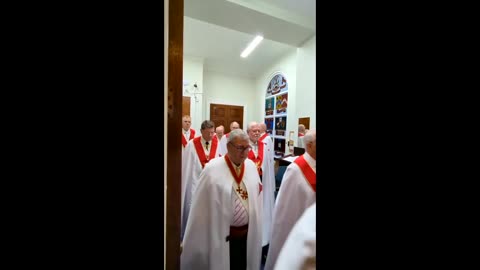 Freemasons WALK THE MYSTIC SHRINE...