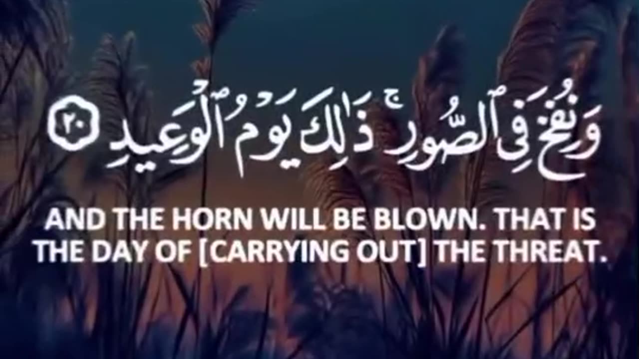 *Surah Qaf – The Reminder of Resurrection and Reflection*