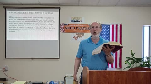 1 Thessalonians 2:1-20 (Paul's Defense of His Ministry)