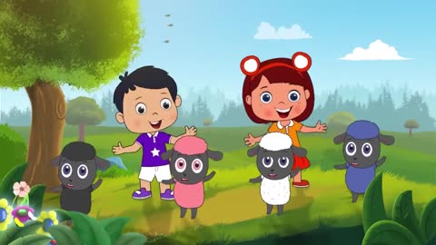 baa baa black sheep \ nursery kids rhymes in english